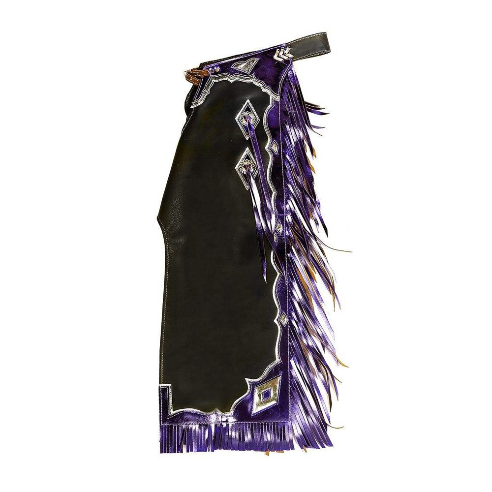 2-17.jpg Premium Bull Riding Chaps - Image 1